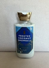 BATH & BODY WORKS FROSTED COCONUT SNOWBALL 8 OZ BODY LOTION Discontinued *Read*