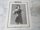 MISS ELIZABETH SIGNED AUTOGRAPHED PROMO 8X10 PHOTO MACHO MAN  RARE! WWE WWF WCW — photo 1