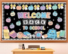 Composition Notebook Bulletin Board Set Composition Welcome Back to School Cl...