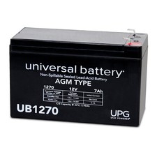 12V 7AH SLA Battery Replaces gp1272 np7-12 bp7-12 npw36-12 ps-1270 ub1280
