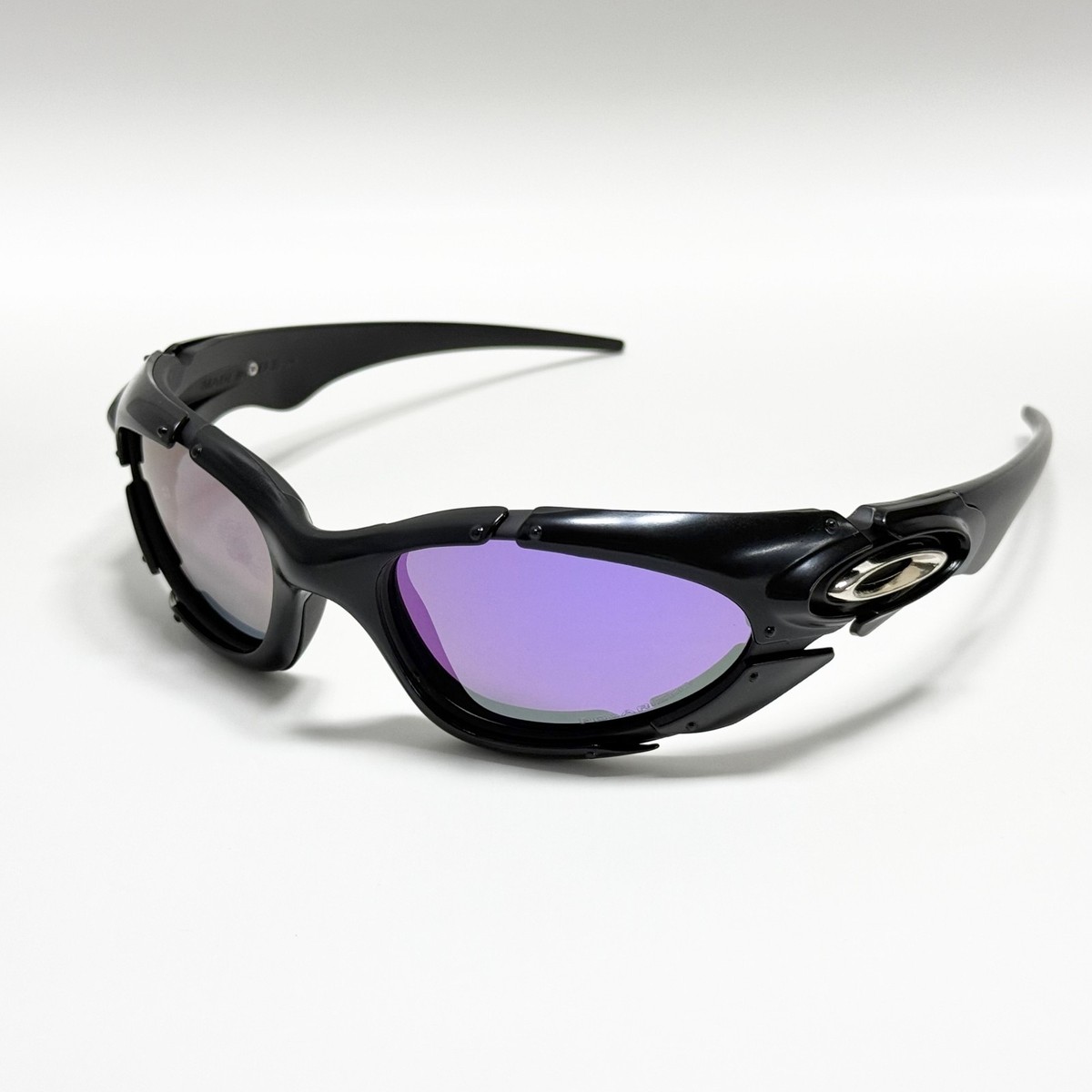 Vintage Oakley Plate Sunglasses Purple Lens Gorpcore Outdoor Y2K