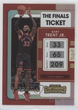 2021-22 Panini Contenders The Finals Ticket 32/49 Gary Trent Jr #21 5h0