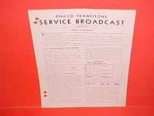 1920-1942 Philco Car Radio Service Manual Model 10 Ford Auburn Cord Deusenberg