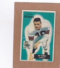 1955 BOWMAN FOOTBALL RAY RENFRO #153 BROWNS VGEX *A48479