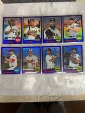 2017 TOPPS HERITAGE PURPLE REFRACTOR LOT - 8 CARDS - $15