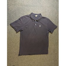 Psycho Bunny Mens Short Sleeve Polo Shirt Size 6 / Large Pima Cotton Logo Tee