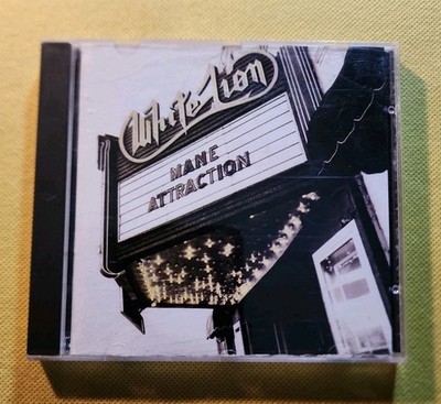 White Lion (CD, 1991, Atlantic) Mane Attraction Hair Metal [12 Tracks]