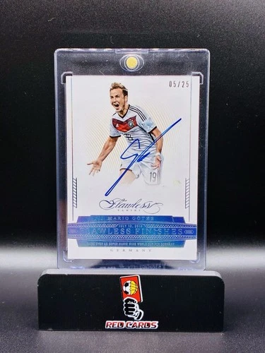 Panini Flawless Soccer 2015-16 Mario Götze /25 Auto