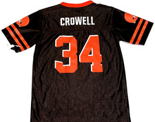 Rare Isaiah Crowell Cleveland Browns NFL Football Jersey New NWT Youth SMALL 6 7
