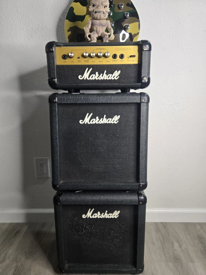 Muy Raro 1991 Marshall Valvestate 10 Hecho en Gran Bretaña Micro/Mini Pila 8001 Foto 3 de 4