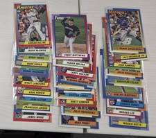 2025 Topps Series 1 Baseball 29 Card Lot T90 1990 Trout Wood Lindor Betts & More