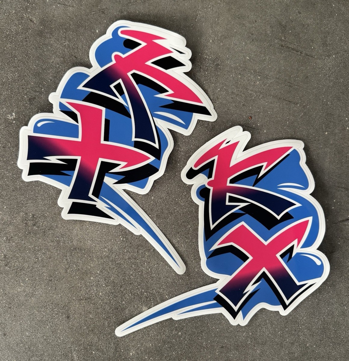 絵画 flk040117 kawasaki 1991 KX125 Full Decal Set / Sticker Kit / Graphics