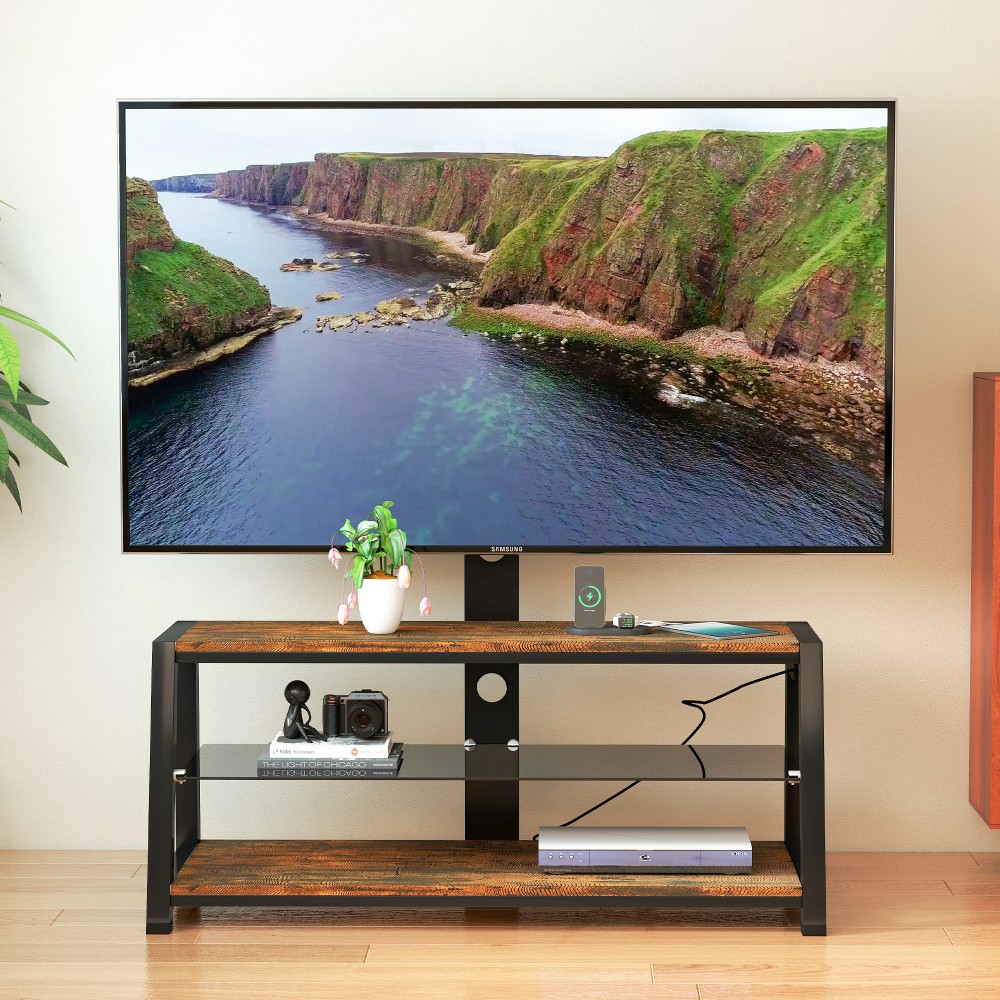 Height-adjustable With Casters Includes Wall Mount Bracket