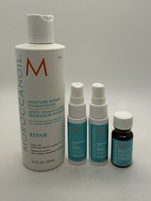 Moroccanoil 1 Treatment, 2 Volume Mist , 1 Moisture Repair Conditioner Bundle 4