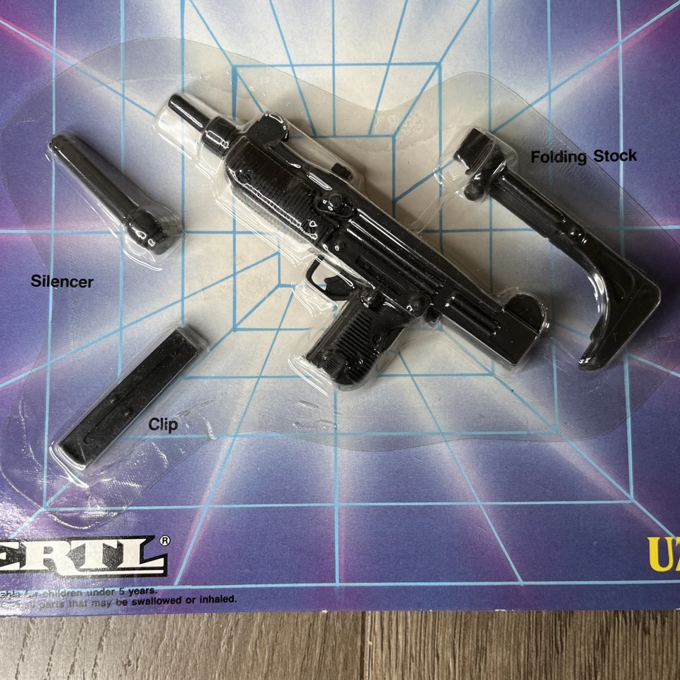 ERTL Force One Die-Cast Metal Uzi (Israel) #4973 1989 b Foto 3 de 4