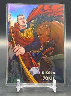 Nikola Jokic 2026 Leaf Anime Nation #OVA-6 Silver Holo Denver Nuggets - Image 1 of 3