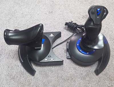 Thrustmaster T.Flight Hotas 4 Flight Stick Wired USB for PS4/PC Black/Blue