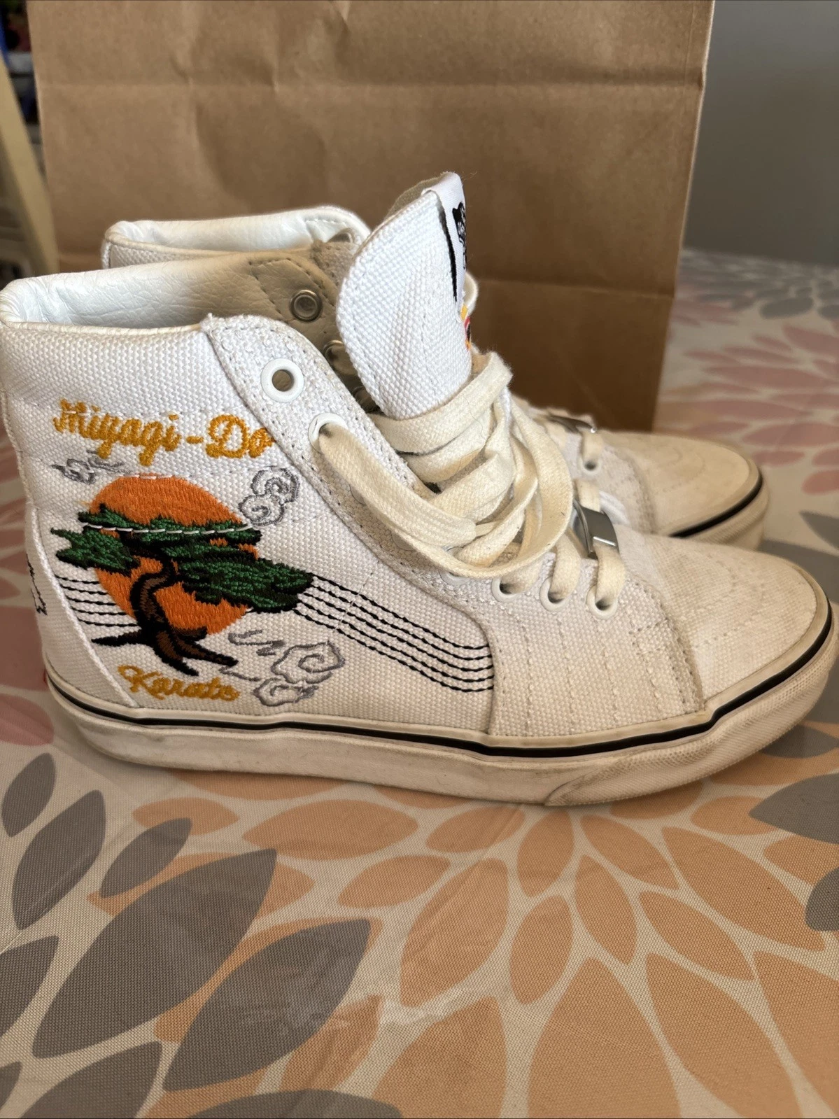 Taglia 5 5 VANS Cobra Kai x Sk8 High Miyagi Do