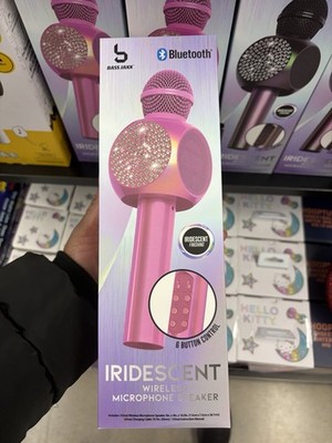 Sing-Along Bling Bluetooth Karaoke Microphone All-In-One