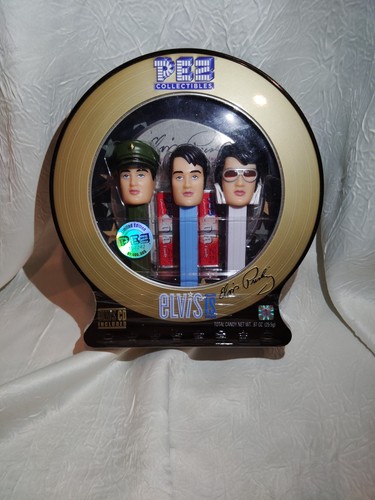 Elvis Presley Pez Collectibles Dispenser CD Limited Edition New Sealed - Picture 10 of 15
