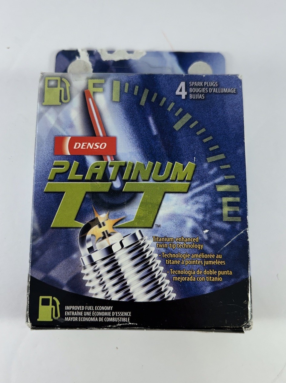 4 Count DENSO 4511 Platinum TT Spark Plugs - PT16TT