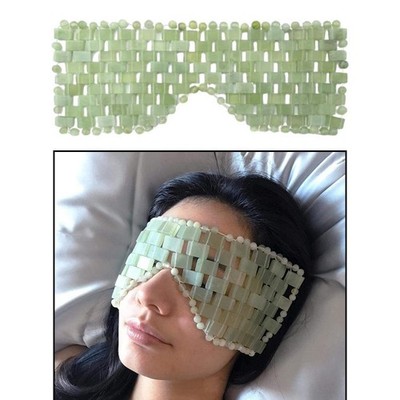 Jade Augenmaske Haut Massagegerät Anti Aging Natur Jade Stein Gesicht Hals