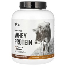 Grass Fed Whey Protein Powder, Chocolate Peanut Butter, 5 lb (2.27 kg) 16.80 per gallon