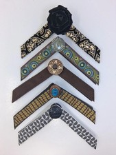 Lindsay Phillips Switch Flops Lot Of 5 Pairs Interchangeable Straps Dressy