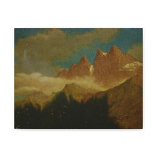 Miner Kilbourne Kellogg - Switzerland-Near Valery - Canvas Wall Art