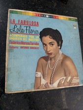 LOLA FLORES &ldquo; LA FABULOSA &ldquo; SEECO RECORDS/VG+VINYL/LEA Y VEA CONDICION !!