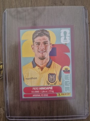 2026 Panini World Cup Stickers Purple Variation Piero Hincapie Ecuador #ECU 4
