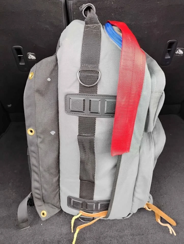 Mochila para cámara de lona Tenba de colección rara bolsa para cineasta de fotografía profesional Foto 3 de 4