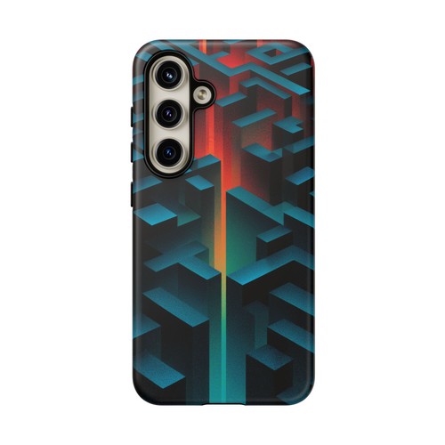 Dark Neon Labyrinth Red Shift Phone Case for iPhone, Samsung Galaxy, Pixel - 第 165/242 張圖片
