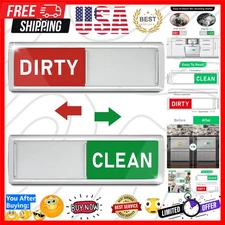 Practical Clean Dirty Indicator Sign for Dishwasher - Easy Slider Function