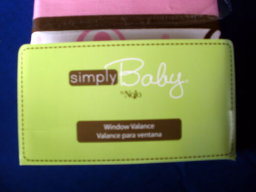 Simply Baby von NOJO ~ 2er Set rosa Kreise Fenster Volants ~ Metro Collection ~ Neu in Verpackung - Bild 2 von 3