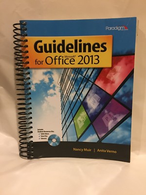 Guidelines for Microsoft Office 2013