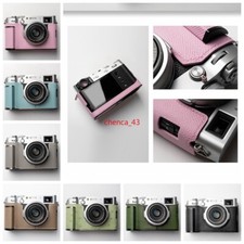 Handmade Half Case for Fujifilm X100V Grip Leather Insert Camera Cover Kontice