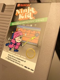Ninja Kid (1986) - 5 Screw RARE  (Nintendo, NES) Cart Only