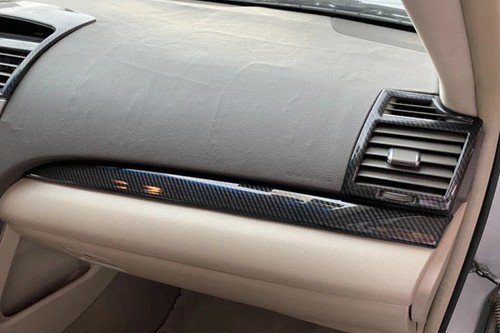 For Toyota Camry 6th 2006-2011 ABS Carbon Fiber Interior Cover Trims Stickers - Picture 23 of 36