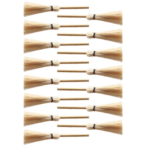 15 Pcs Mini-Besen-Modell Mini-Besen-Ornament Puppenhausmöbelzubehör - Bild 11 von 12
