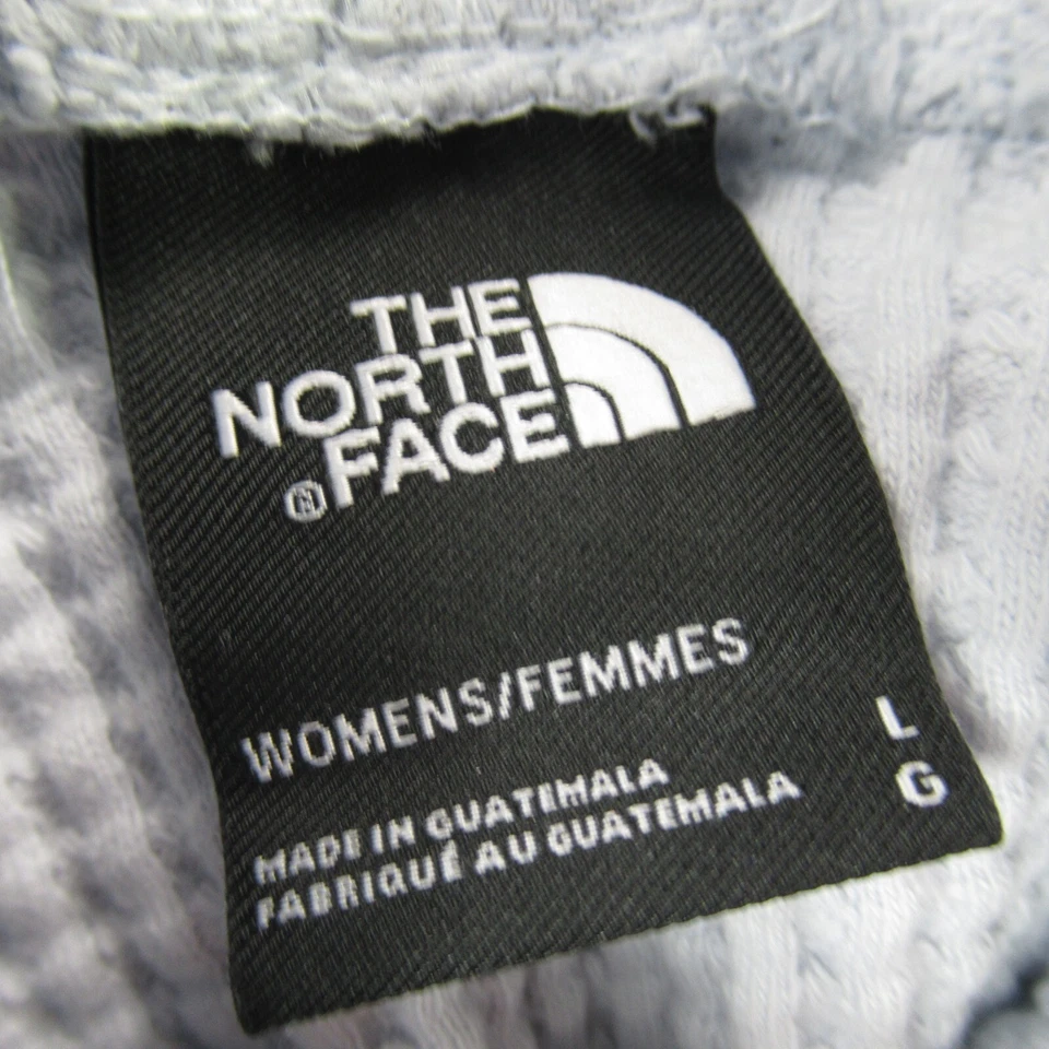 Sudadera con capucha North Face para mujer grande manga larga pulóver con capucha cielo Foto 3 de 4