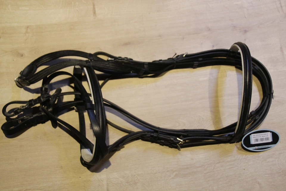 Vollblut Trense Star schwarz weiß UVP 79.00 Euro! - Bild 2 von 2