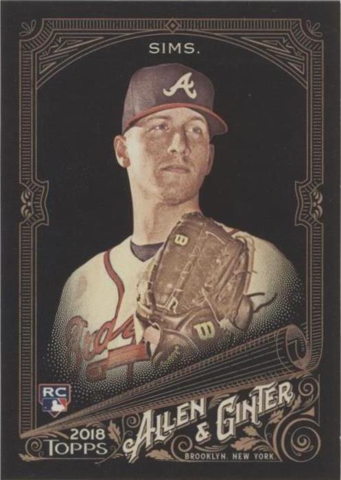 2018 Topps Allen & Ginter's X - Lucas Sims #103 - 1 of 1