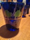 6 Cobalt Blue Glass Shot Glasses. Central Park San Francisco Sea World — photo 2