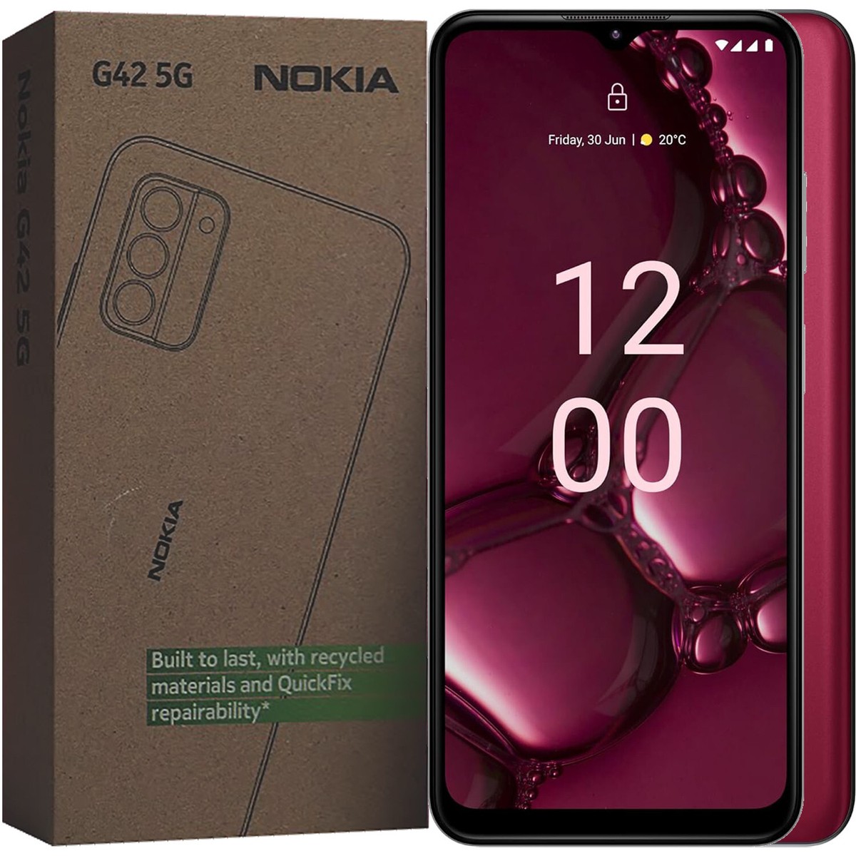 n-o-nauQuaphoneKYV42ピンク★新品未使用 新品 未使用品」SIMフリー au Qua phone KYV42spa pink ピンク