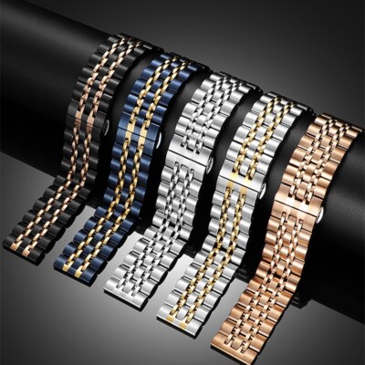 Stainless Steel Metal Band For Samsung Galaxy Watch 7 6 5 4 40mm/44mm 5 Pro 45mm