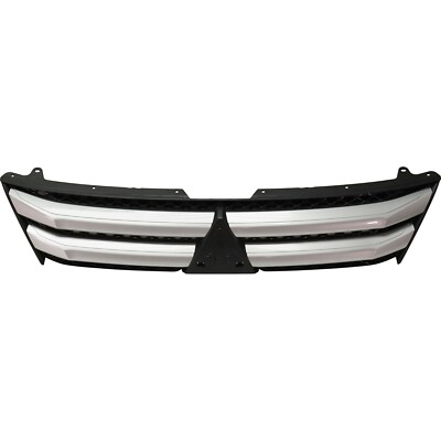 メッシ Grille 7450B048 textured black shell w/insert for 18-19 Mitsubishi