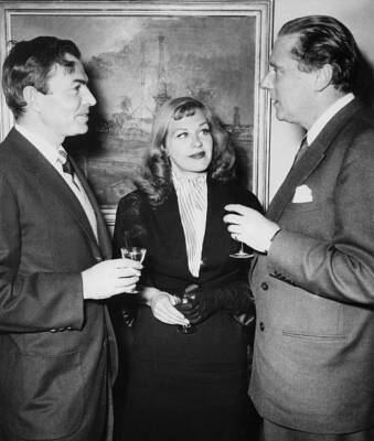 Knef, Hildegard Actress, Chanson Singer, Writer, Germany Durin- 1953 Old Photo