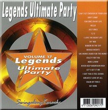 Party Vol-17 Legend Karaoke cdg in plastic Greatest Love Of All Chain Of Fools