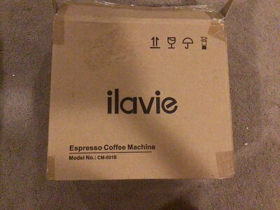 ILAVIE Espresso Coffee Machine, 20 Bar Espresso Machine with Steamer